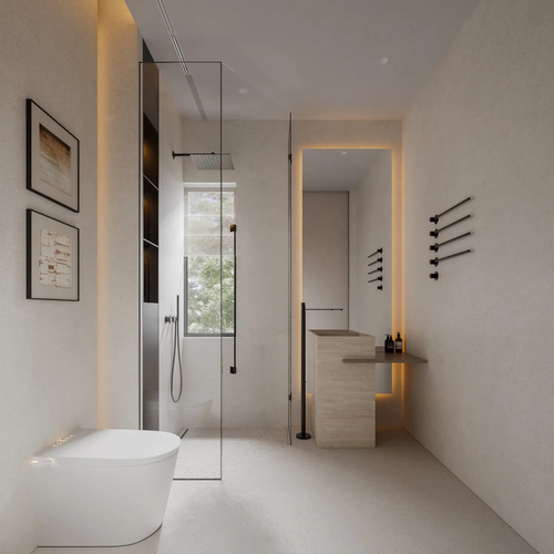 Últimas noticias de la empresa sobre 7 ideas de espejos LED para baños pequeños que ahorran espacio