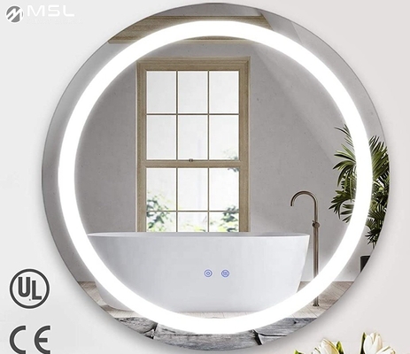 Buen precio 5mm Iluminado Espejo de maquillaje de baño Magnificante Iluminado Espejo de baño de vanidad personalizado en línea