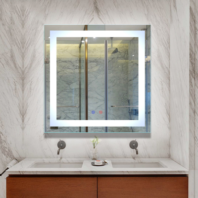 Good price Customized Wall Mounted LED Mirror 12V Smart LED Bathroom Mirror 3000K online