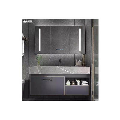 Buen precio 4000K 5000K Iluminado LED Armario de espejos, Baño Espejo Vanidad Con Almacenamiento en línea