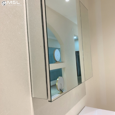 Good price Stainless Steel LED Medicine Cabinet Square Light Up Medicine Cabinet 6000K online