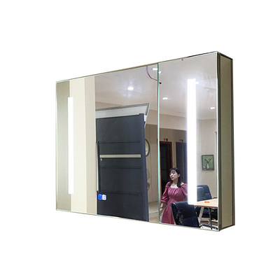 Buen precio Cabinet de espejos iluminados con LED 3mm Cabinet de espejos iluminados 3000K en línea