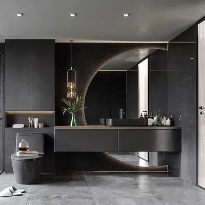 Buon prezzo Specchio Rotondo Hotel Bagno Specchio Illuminato Hotel Customized 6500K 3200K in linea