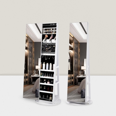 Bon prix Armoire à miroirs de bijoux moderne avec rangement verrouillable en ligne